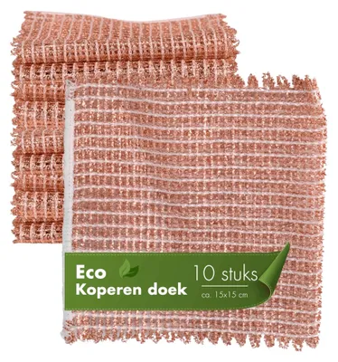 Zdjęcie produktu dla Zestaw 10 ściereczek do czyszczenia z mikrofibry, 15 x 15 cm