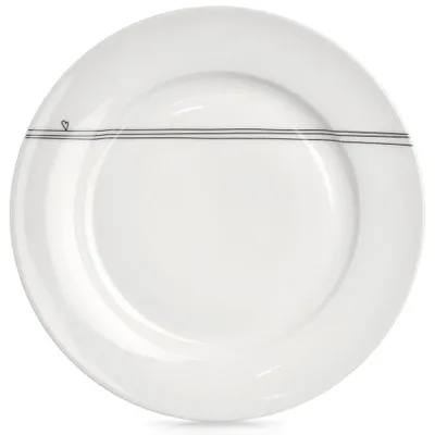 Obrázok produktu pre Porcelánový tanier – jedálny tanier – okrúhly – biely – 27 cm