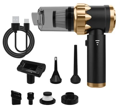 Immagine prodotto di Aspirapolvere portatile, aspirapolvere per auto, aspirapolvere portatile a batteria da 22000 Pa, mini aspirapolvere 4-in-1