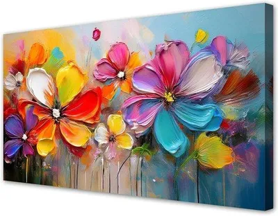 Obrázok produktu pre Abstraktné plátno na stenu – dekorácia do obývačky – 120 x 60 cm – viacfarebné