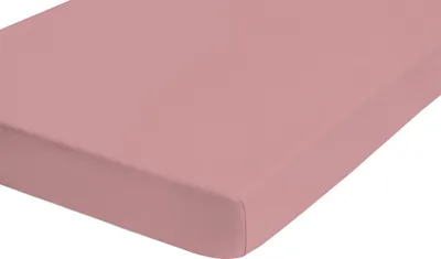 Produktbild von biberna Feinbiber-Spannbetttuch 0002744 color: altrosa, size: 1x 90x190 cm - 100x200 cm