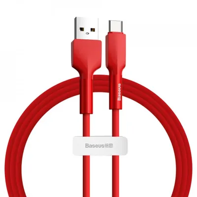 Produktbild von Baseus CATGJ-09, 1 m, USB A, USB C, USB 2.0, Rot