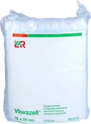 Image de Vliwazell Compresses 15x20cm non stériles, 25 pcs COM
