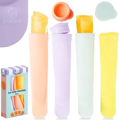 Produktbild von Silikon-Eisform 100 ml 4 Stück.