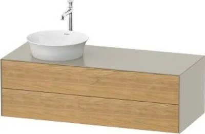 Produktbild von DURAVIT WT4987LH5600010 WTU White Tulip wandh,2 SchKa,B li.
