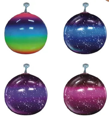 Produktbild von Aufblasbarer Ball in Regenbogenfarben, 85 cm Durchmesser