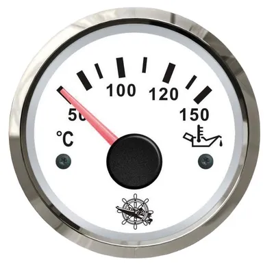 Produktbild von Öltemperaturanzeige 50/150° weiß/poliert , 1 Stück