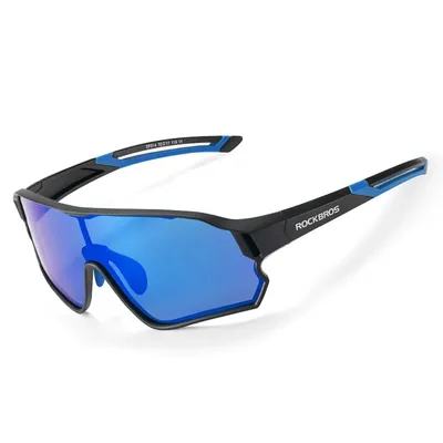 Obrázek produktu pro Rockbros 14110009001 Polarizační Cyklistické Brýle Pro Děti 8-14 Let - Černo-Modré