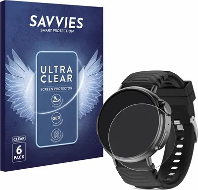 Produktbild von 6x Für AMZSA GT88 Schutzfolie Savvies Displayschutz Display Schutz Folie Klar Transparent