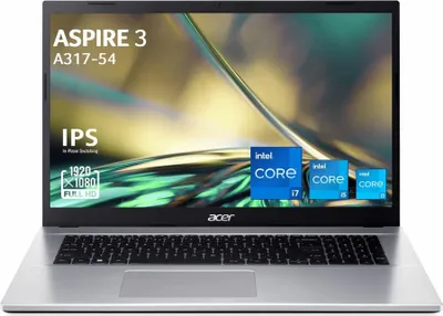 Produktbild von Acer Aspire 3 A317-54-7778, Intel® Core™ i7, 43,9 cm (17.3"), 1600 x 900 Pixel, 8 GB, 512 GB, Windows 11 Home