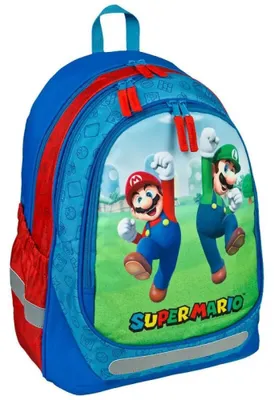 Produktbild von Super Mario Großer Rucksack 43cm