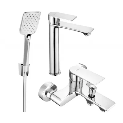 Obrázok produktu pre Mexen Royo R62 vaňová súprava, chrómová - 72213R62-00