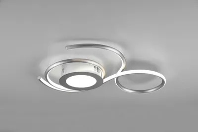 Produktbild von Trio Jive LED Deckenleuchte 36W dimmbar Nickel Matt CCT einstellbare Lichtfarbe