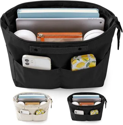 Productafbeelding van CEYOME Longchamp tasorganizer, nylon inzetstuk voor Le Pliage Large, zwart