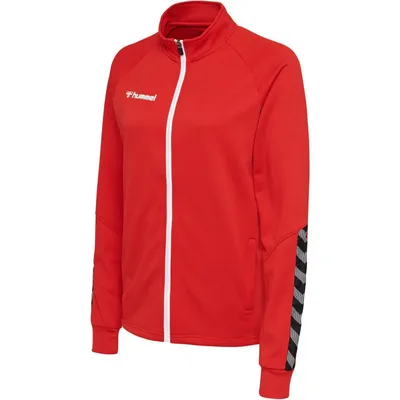 Produktbild von HUMMEL hmlAUTHENTIC WOMEN POLY ZIP JACKET TRUE RED