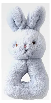 Produktbild von Rassel Hase grau