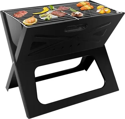 Immagine prodotto di Barbecue a carbonella portatile per viaggi all'aperto, picnic, campeggio e giardino