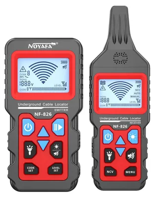 Produktbild von Zimilo Kabelfinder Unterirdisch Ortungsgerät Leitungssucher für Wand, Boden, Sicherungssucher mit LCD, Taschenlampe & NCV Funktionalität