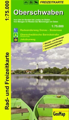 Produktbild von Oberschwaben - Wanderkarte 1:75 000