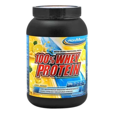 Produktbild von IronMaxx 100 % Whey Protein, 900 g Dose