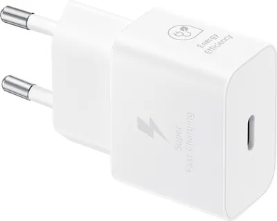 Productafbeelding van Samsung Originele 25W Efficiency Adapter zonder kabel - Wit