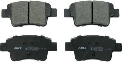 Produktbild von ABE Bremsbeläge Satz Hinten für OPEL Corsa D Schrägheck (S07) C2F013ABE