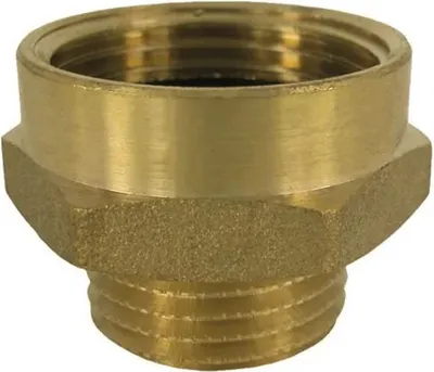Obrázek produktu pro Závitové šroubení mosazná dvojitá vsuvka prodloužená 3/4" AG x 1" IG