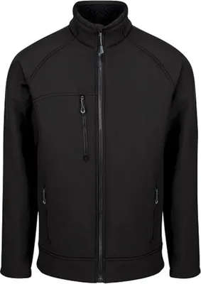 Produktbild von Regatta TRA699 | Herren Jacke Northway Premium Softshell Jacket - Farbe: Black - Größe: XL