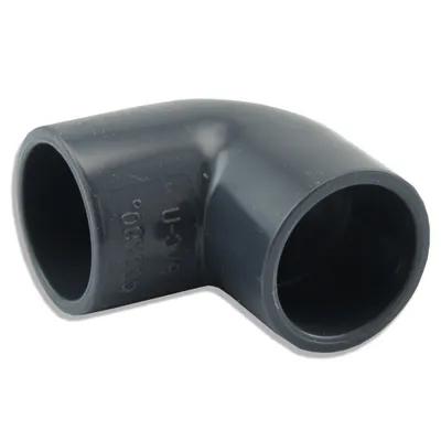 Imagen del producto de Codo de PVC de 40 mm, 90°, 16 bares, marca Kiwa