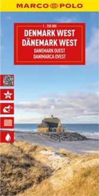 Immagine prodotto di Carta turistica di MARCO POLO Danimarca Ovest 1:225.000