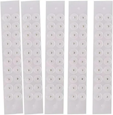 Image de Autocollants d'auriculopuncture, 100 pièces, jetables, pour la stimulation par pression, pour le massage de l'oreille