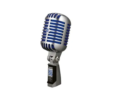 Produktbild von Shure SUPER55, Studio-Mikrofon, -53 dB, 60 - 17000 Hz, 290 Ohm, 150 Ohm, Kabelgebunden