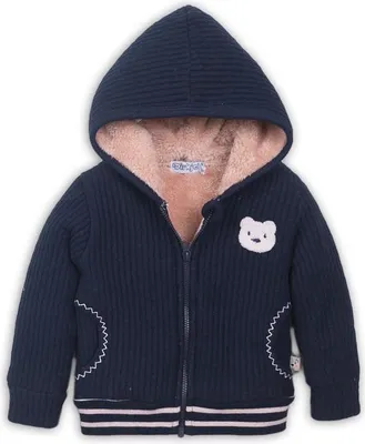 Produktbild von Dirkje Kapuzenstrickjacke gefüttert marine Gr.80
