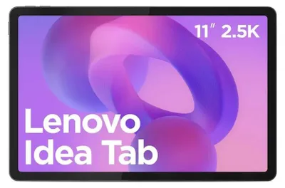 Productafbeelding van Lenovo Idea Tab, 27,9 cm (11 inch), 2560 x 1600 pixels, 128 GB, 6 GB, Android 15, grijs