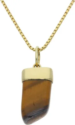 Produktbild von JuwelmaLux Anhänger 585/000 (14 Karat) Gold mit Tigerauge JL30-02-3760
