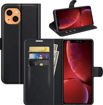 Produktbild von iPhone 13 Hülle - Coverup Klapphülle - Schwarz