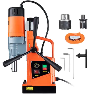 Immagine prodotto di Trapano - Trapano magnetico - Potenza: 1550W - Diametro di foratura: 2 pollici - Forza di serraggio: 13000 N - Velocità: 500 RPM