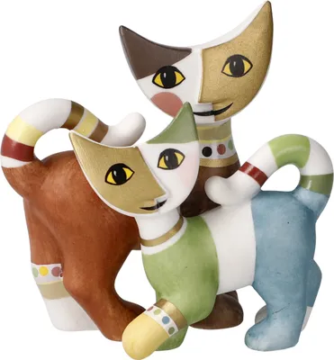 Obrázok produktu pre Goebel Rosina's World of Cats Soška kočka Mio e Bea