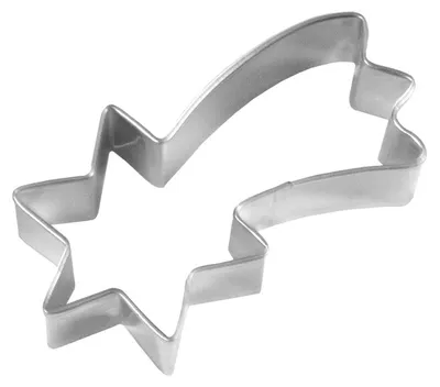 Produktbild von BIRKMANN Ausstechform Komet, 8 cm, Weißblech mit brilliantem Glanz, hangelötet, 100084
