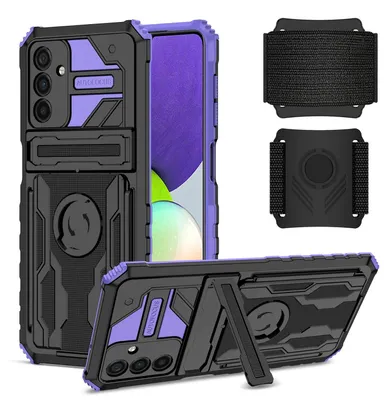 Produktbild von Für Samsung Galaxy A54 5G Armor Hülle + Armband TPU Schutz Tasche Hülle Cover