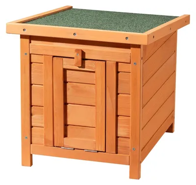 Immagine prodotto di Casetta per gatti - Casetta per animali - Piccola casa per animali - Legno di abete rosso - 420 x 515 x 430 mm