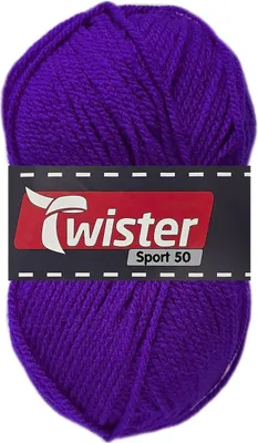 Produktbild von 50 Gramm Twister Sport 50 - 49 Lila