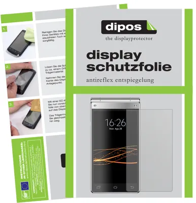 Produktbild von 2x Schutzfolie für VKWORLD T2 Plus matt Displayschutzfolie Folie Display Schutz