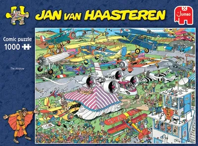 Produktbild von Jumbo 81918 Jan van Haasteren - Airshow 1000 Teile Puzzle