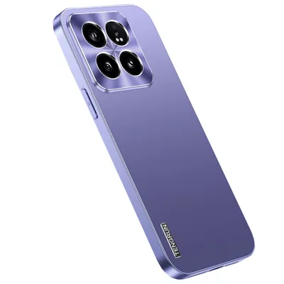 Obrázok produktu pre Ochranné puzdro na mobilný telefón Xiaomi 14 Pro s jemne matným kovovým dizajnom, fialové