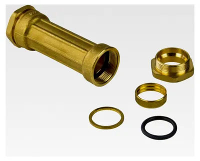 Produktbild von Reparaturmuffe aus Messing für PE-Rohre 25 mm