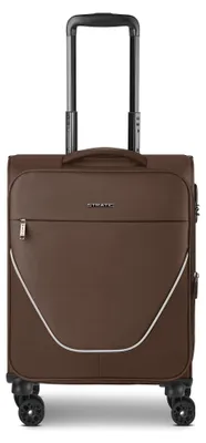 Zdjęcie produktu dla Walizka kabinowa Stratis Taska 4, model Rollen, o wymiarach 55 cm, z rozkładaną kieszenią