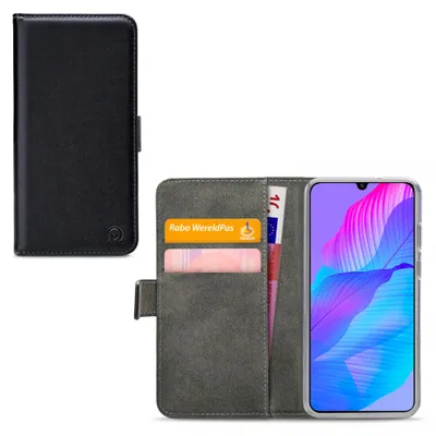 Produktbild von Mobilize Classic Gelly Wallet Handyhülle für Huawei P Smart S Hülle Klapphülle Geldbörse - Schwarz