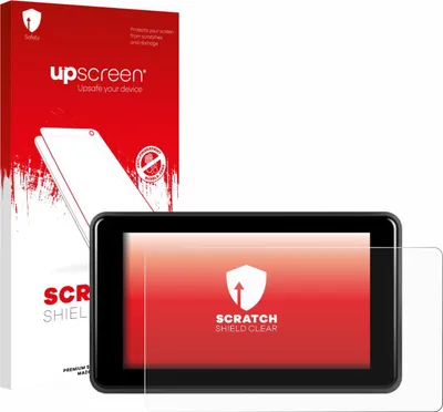Produktbild von upscreen Schutzfolie für Vechtel Motorrad Carplay 5" Displayschutz Displayschutzfolie Folie Klar Transparent