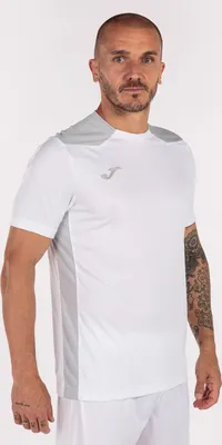 Produktbild von Joma Championship VI Trikot Kurzarm Kinder - Weiß / Silber  | Größe: 152